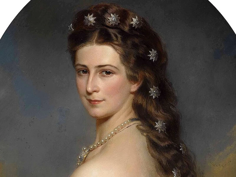1818-Georg Decker - Ritratto di Kaiserin Elisabeth von Österreich